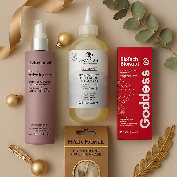 Geschenkideen Haarpflege Weihnachten mit Living Proof, Awapuhi, Goddess und HairHOMIE Produkten – Lissi Weber