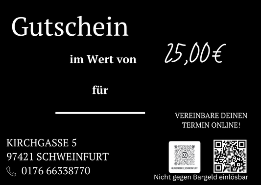 Zeit statt Zeug/Gutschein