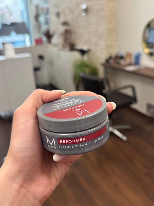 Paul Mitchell MITCH Reformer High Hold & Matte Finish Texture Cream für strukturiertes Männerstyling