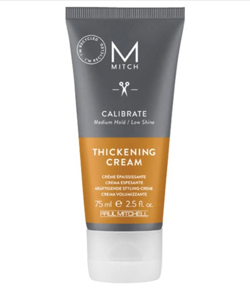 Volumencreme für Männer mit feinem Haar, verleiht Fülle und Struktur, Tube mit grauer und oranger Verpackung – Paul Mitchell MITCH