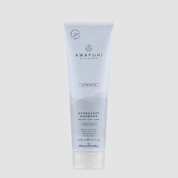 Awapuhi Wild Ginger HydraSoft Shampoo Paul Mitchell – sulfatfreies Feuchtigkeitsshampoo für trockenes Haar / Geegnet für Extensions