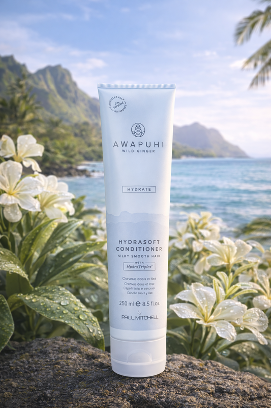 Awapuhi Wild Ginger Hydrate Hydrasoft Conditioner, Conditioner auf Sand mit weißem Ingwer – Paul Mitchell