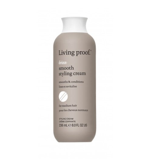 Living Proof No Frizz Smooth Styling Cream – glättende Styling-Creme gegen Frizz mit Pflege & Glanz-Effekt