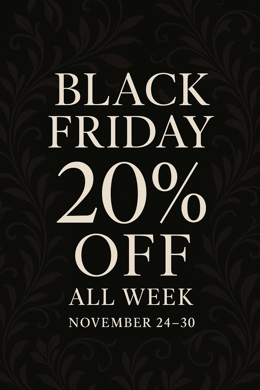 Black Friday Woche im Shop von Lissi Weber Schweinfurt