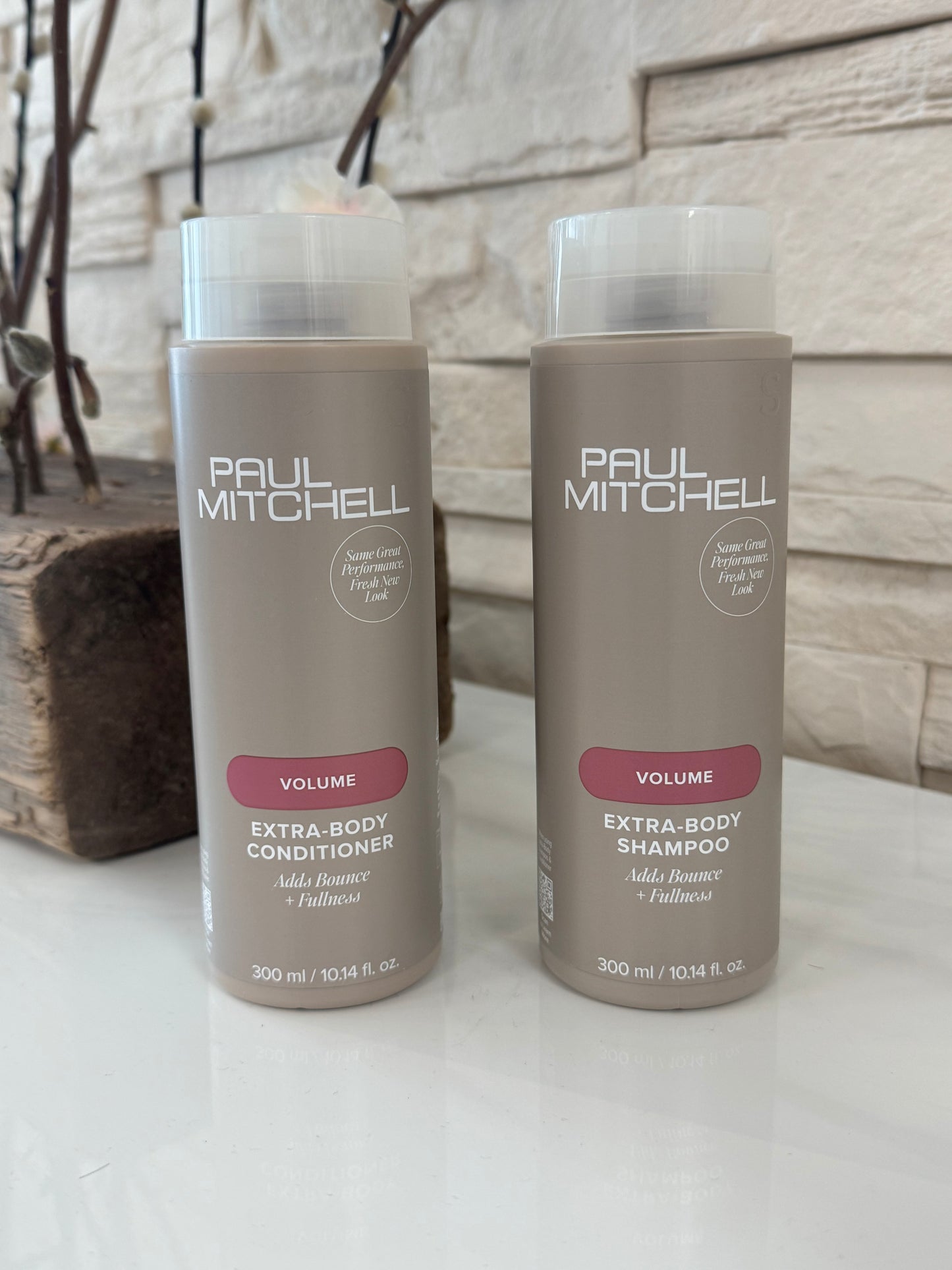 Paul Mitchell Extra-Body Volumen Set mit Root Boost Spray für Ansatzvolumen und Fülle, Stylingserie – Paul Mitchell