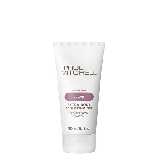 Paul Mitchell Extra-Body Sculpting Gel Volumen Stylinggel für feines Haar, weiße Tube mit flexiblem Halt – Paul Mitchell