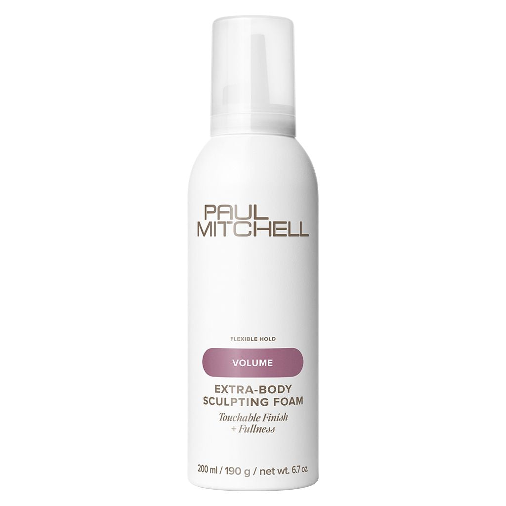 Paul Mitchell Extra-Body Sculpting Foam Volumen Haarschaum für feines Haar, 200 ml Stylingmousse Flasche – Paul Mitchell
