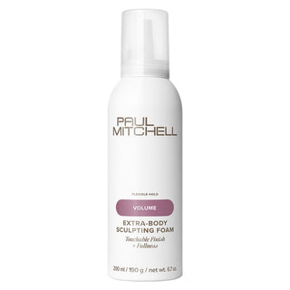 Paul Mitchell Extra-Body Sculpting Foam Volumen Haarschaum für feines Haar, 200 ml Stylingmousse Flasche – Paul Mitchell
