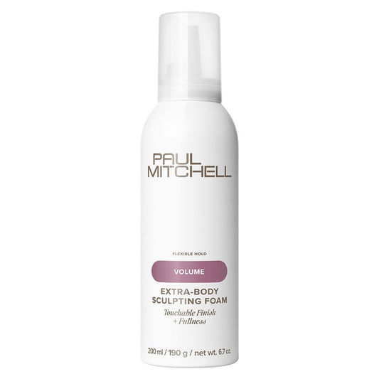 Paul Mitchell Extra-Body Sculpting Foam Volumen Haarschaum für feines Haar, 200 ml Stylingmousse Flasche – Paul Mitchell