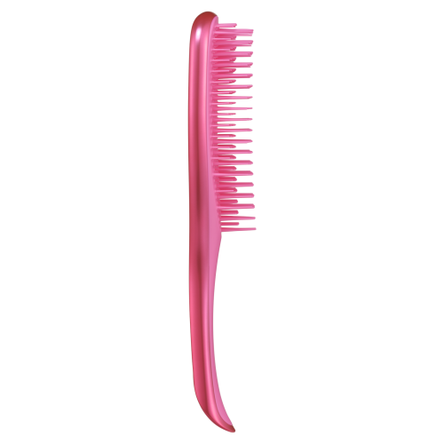 Tangle Teezer Ultimate Detangler Chrome Pink Thrill, ergonomischer Griff in Nahaufnahme – Tangle Teezer