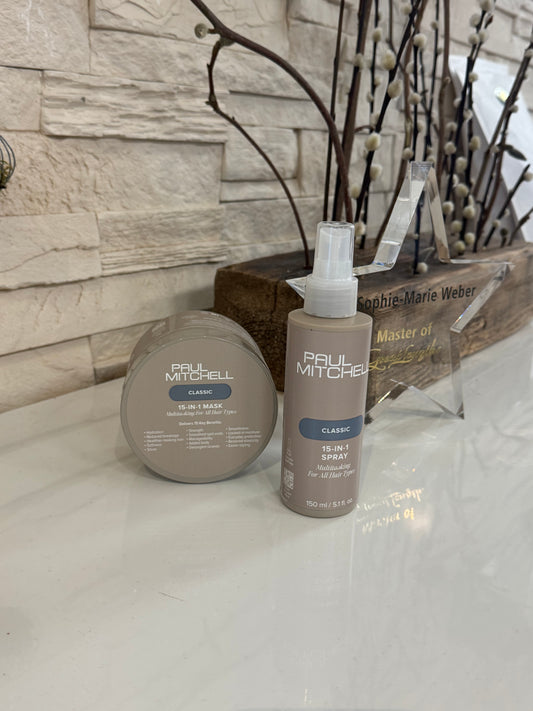 15-in-1 Repair & Protect Duo – Feuchtigkeit, Glanz & Hitzeschutz