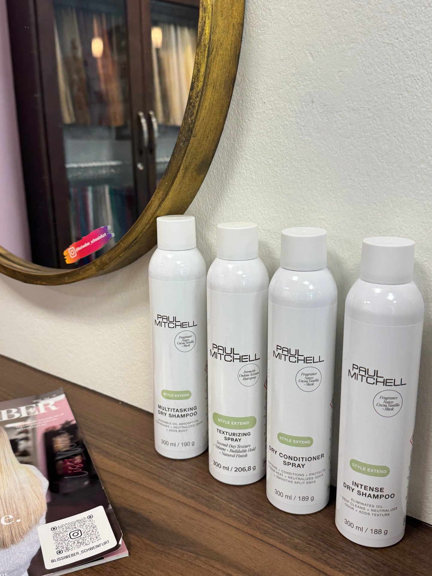 Style Extend Haarpflege – Multitasking Dry Shampoo, Texturizing Spray, Dry Conditioner und Intense Dry Shampoo im Salonregal – Paul Mitchell