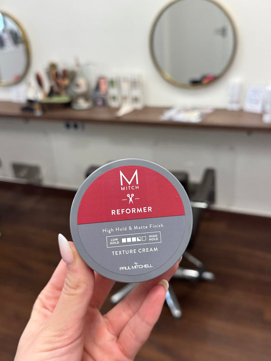 Paul Mitchell MITCH Reformer Texture Cream für Männer mit starkem Halt und mattem Finish im Friseursalon