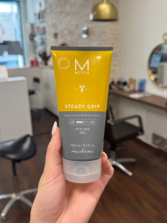 Paul Mitchell MITCH Steady Grip Styling Gel 150 ml für Männer mit mittlerem Halt und mittlerem Glanz