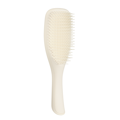 Tangle Teezer Ultimate Detangler beige Bürste schräge Ansicht mit zweistufigen Borsten – Tangle Teezer