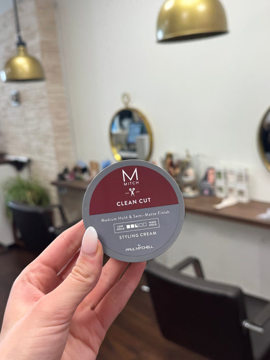 Paul Mitchell MITCH Clean Cut Styling Cream für Männer mit mittlerem Halt und semi-mattem Finish im Friseursalon