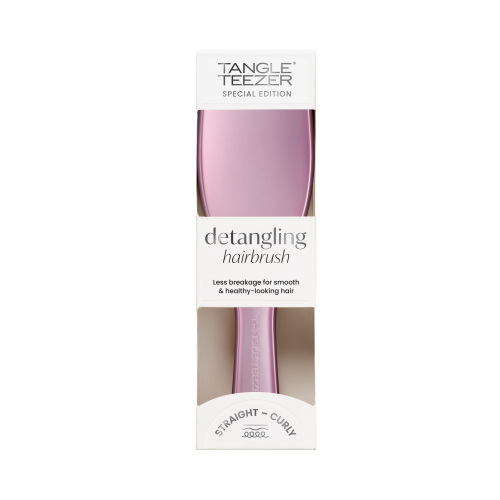 Tangle Teezer Ultimate Detangler Chrome Mauve Copper, Detailansicht der Borstentechnologie – Tangle Teezer