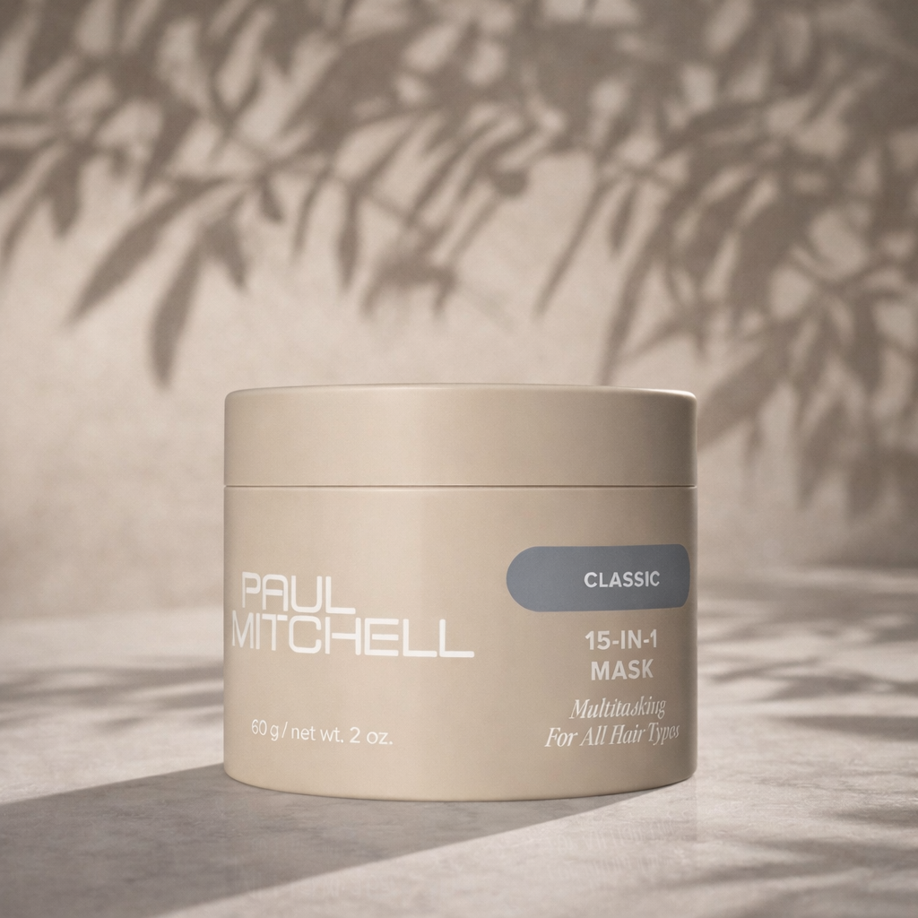 15 In 1 Maske Haarpflege Tiegel mit weichem Licht und Blatt Schatten – Paul Mitchell