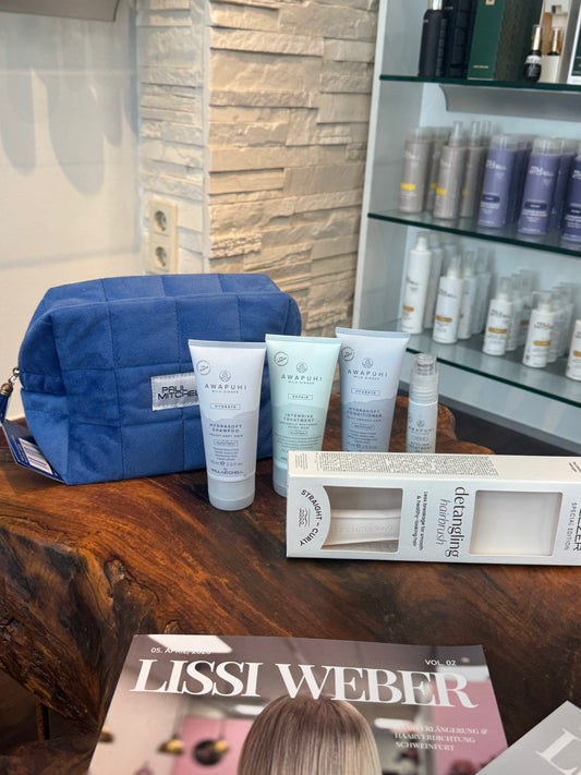 Awapuhi Wild Ginger Hydrasoft Pflegeset mit Shampoo, Conditioner und Intensivpflege für geschädigtes Haar – Paul Mitchell