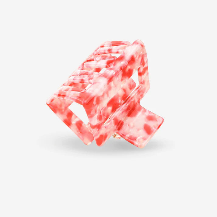 Haarklammer aus Cellulose Acetat, Rückansicht für Half Up Frisuren, SASSTIE