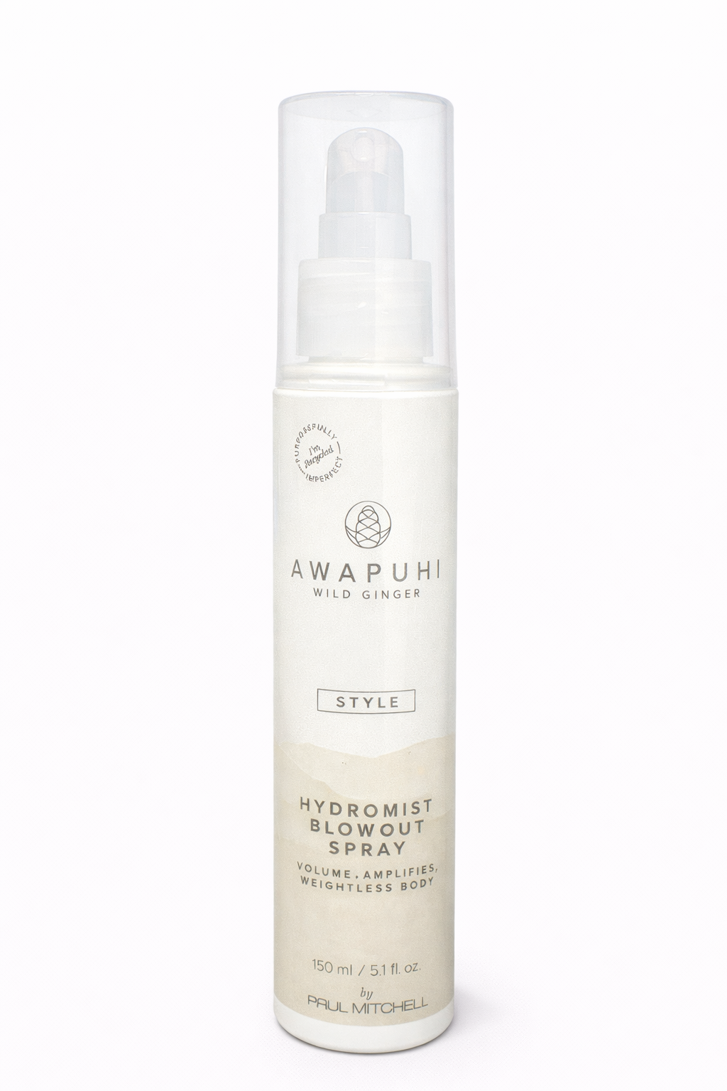 Hydromist Blowout Spray 150 ml für Volumen und Halt freigestellt – Paul Mitchell