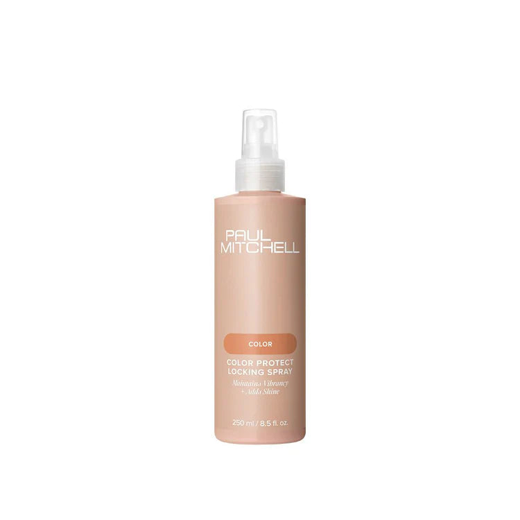 Paul Mitchell Color Protect Locking Spray Farbschutz Spray für langanhaltende Farbbrillanz, Flasche freigestellt auf weißem Hintergrund – Paul Mitchell