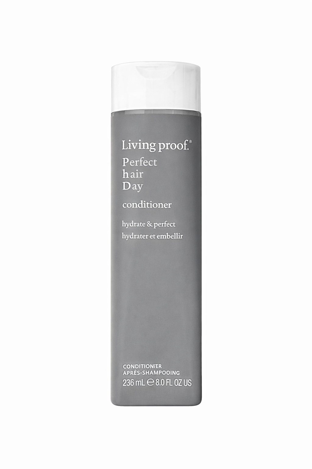 Living Proof Perfect Hair Day Conditioner weißer Hintergrund, Produkt freigestellt – Living Proof