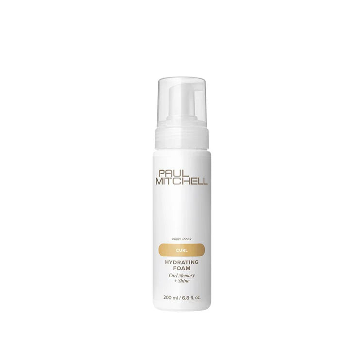 Hydrating Foam für Locken Volumen, Schaum für definierte Locken mit Glanz und flexiblem Halt im Haar – Paul Mitchell