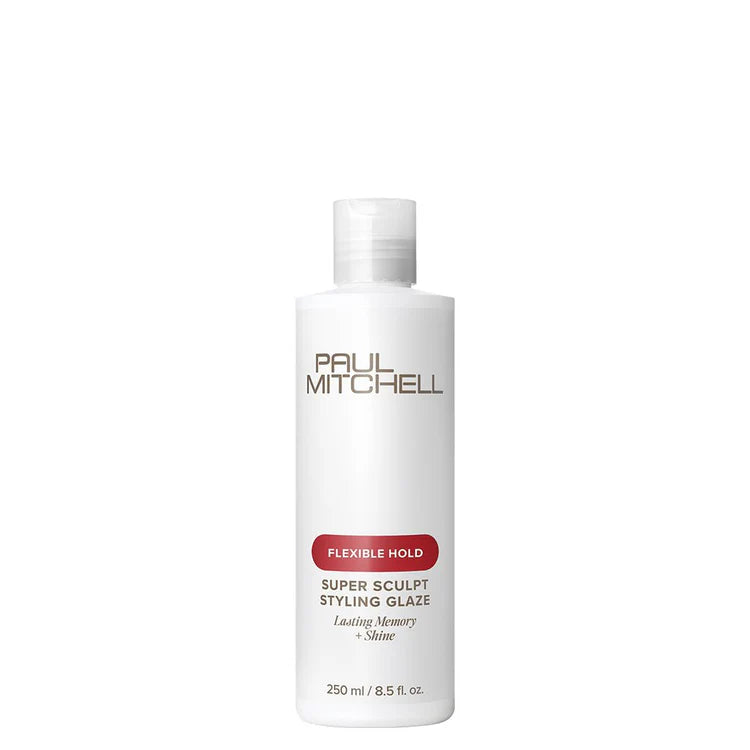 Paul Mitchell Super Sculpt Styling Glaze Flexible Hold Styling Gel für Glanz und flexiblen Halt, weiße Flasche – Paul Mitchell