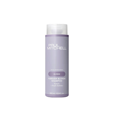 Paul Mitchell Forever Blonde Shampoo Reparatur Shampoo für blondes Haar, spendet Feuchtigkeit und stärkt strapaziertes Haar, Flasche freigestellt auf weißem Hintergrund – Paul Mitchell