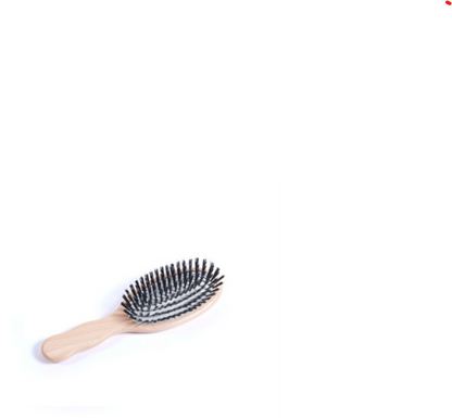 Vegane Haarbürste mit flexiblen Kunststoffborsten, ideal für Extensions und Naturhaar – Great Lengths