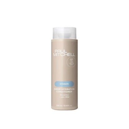 Paul Mitchell Sheer Hydration Conditioner Feuchtigkeitspflege für trockenes Haar mit Glanz, beige Flasche freigestellt – Paul Mitchell