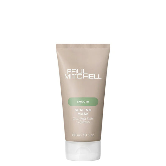 Smooth Sealing Mask glättende Haarmaske auf weißem Untergrund – Paul Mitchell
