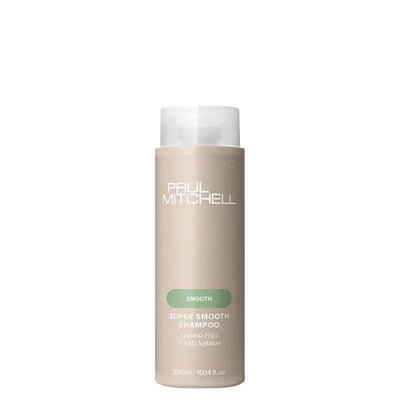 Super Smooth Shampoo gegen Frizz für widerspenstiges Haar, Produktflasche 300 ml Vorderansicht, Paul Mitchell