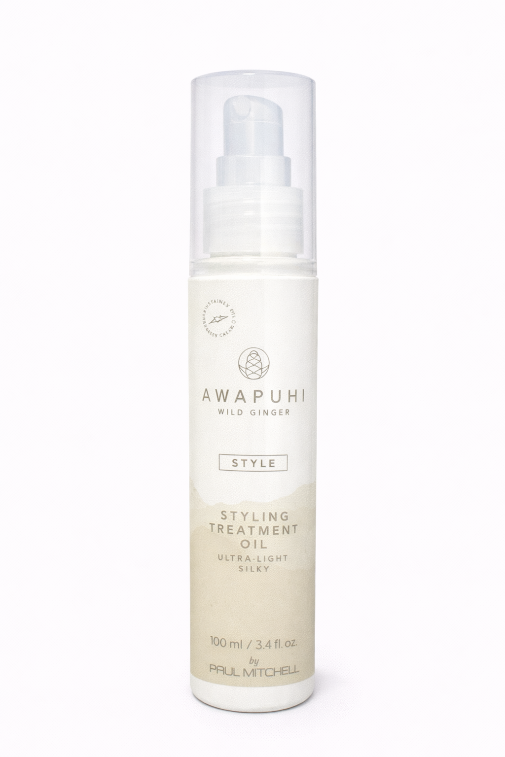 Styling Treatment Oil 100 ml mit  weißem Hintergrund – Paul Mitchell